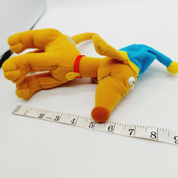 Rugrats Spike the Dog 6" Plush Stuffed Mattel 1998 Wearing Blue Hat READ - Picture 7 of 9